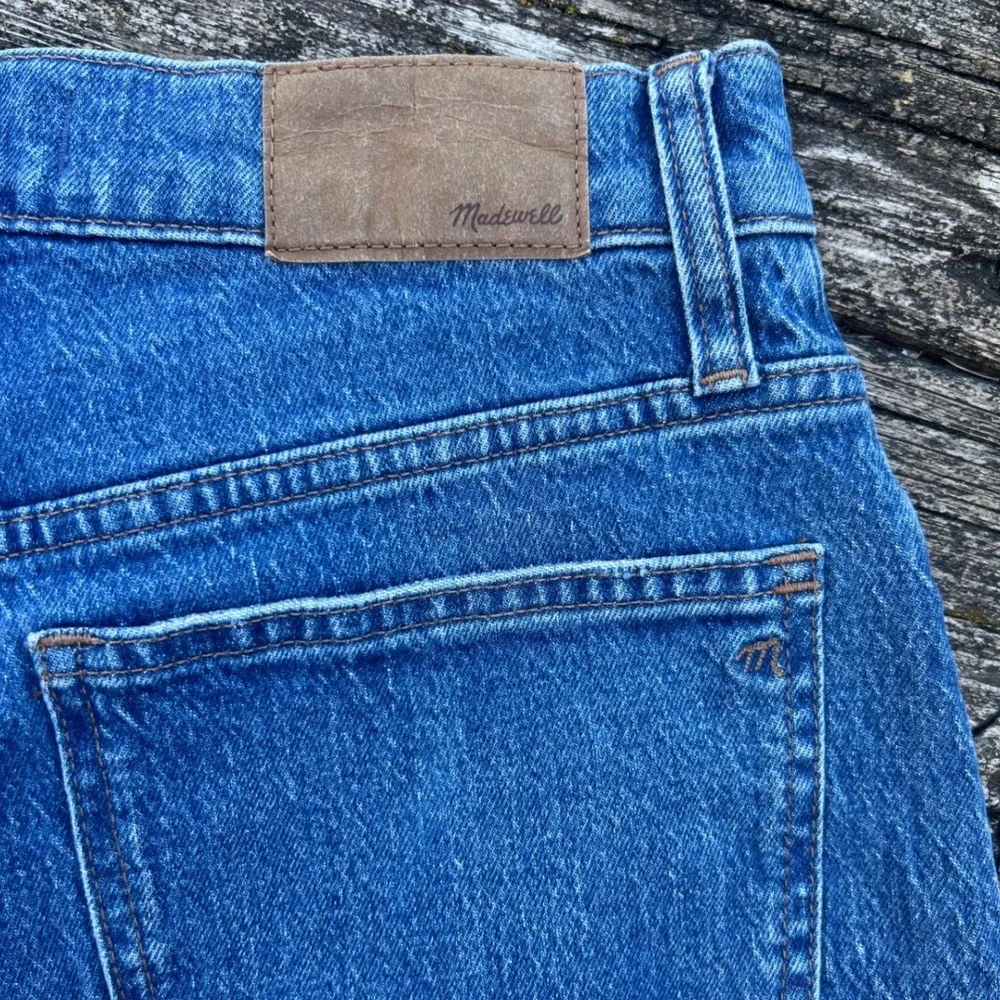 Madewell Perfect Vintage Wide-Leg Crop Jeans Womens 28 Blue NJ189 DM6503